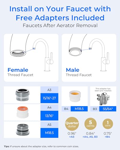 CTF 08 Ultra Filtration Water Filter for Sink Faucet