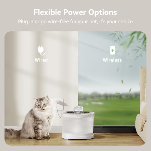Pumpless Cat Water Elfin Fountain