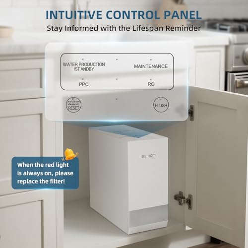 SJ RO75R Reverse Osmosis System 700Gal Under Sink RO Water Filtration System