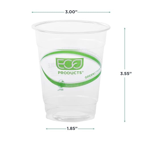 GreenStripe Clear Disposable Cold Water Cups (2000 Count)