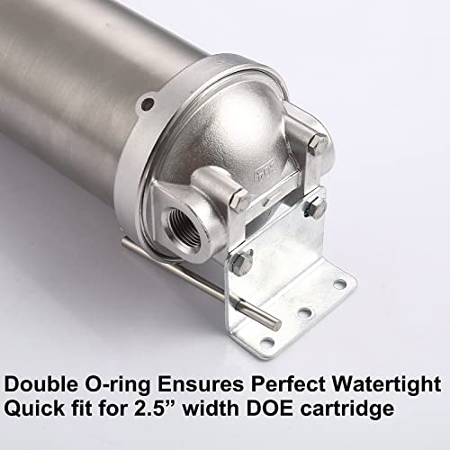 NSF ANSI 42 Stainless Steel Whole House Water Filter Housing