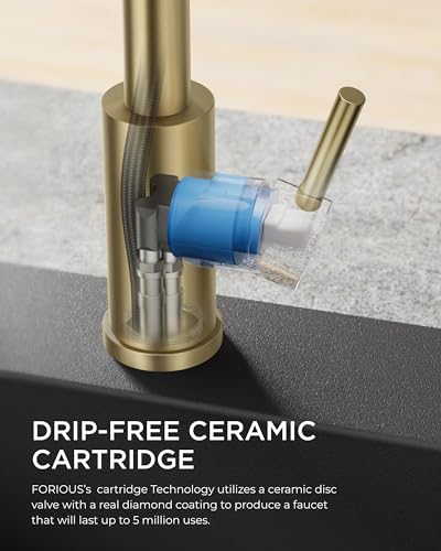 Gold Kitchen Sink Faucet