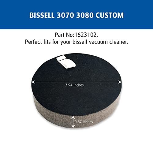 6 Pack Filter Replacement Compatible with Bissell 3070 (6 Count)