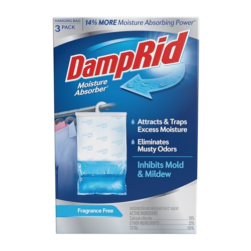 Fragrance Free Hanging Moisture Absorber (3 Count)