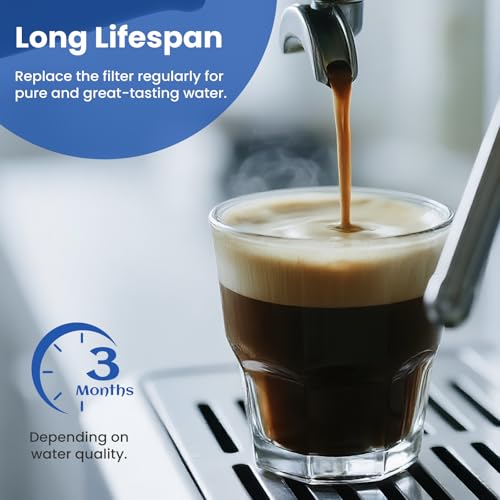 Coffee Machine Filter Compatible with Philips AquaClean Water filter 3200 Espresso Machine Filter for Fully Automatic Coffee Machines Dedicated Anti (4 Count)