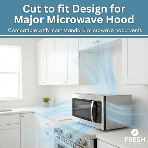 Activated Carbon Microwave Charcoal Filters (2 Count)