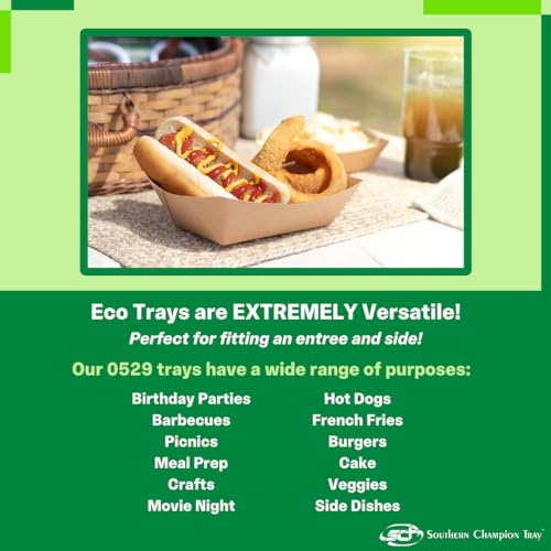 0525 #300 ECO Kraft Paperboard Food Tray