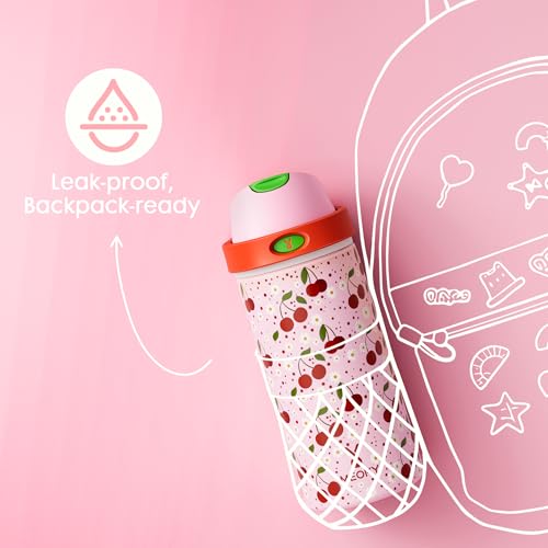 18 oz Insulated Water Bottle for Kids