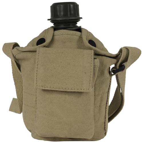 Vintage Canvas Canteen Cover Bag w