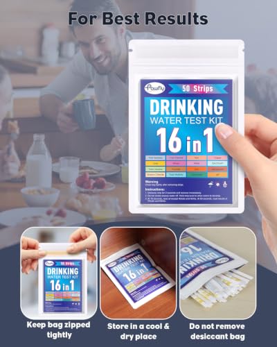 16 in 1 Drinking Water Test Kit (50 Count)