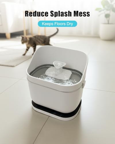 Cat Water Fountain Splash Guard Fit for PETLIBRO DockStream Basin Models