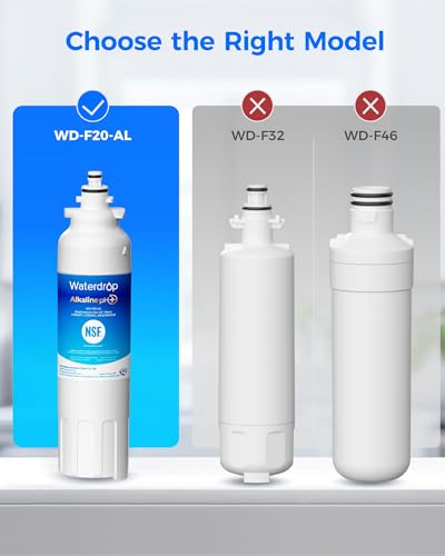Alkaline WD F20 Water Filter Replacement for LG® LT800P® (4 Count)