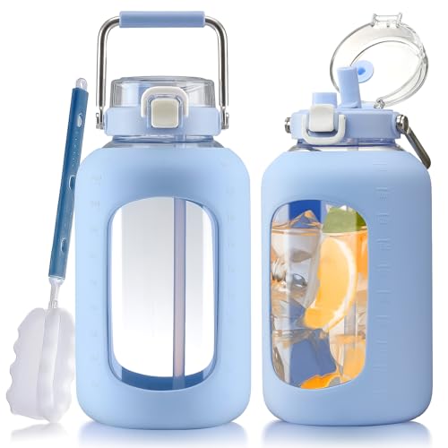 Large Glass Water Bottle
