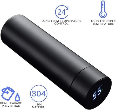 Smart stainless steel water bottle