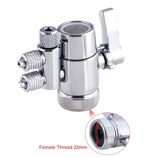 Faucet Diverter Valve with Aerator M22 Female Thread