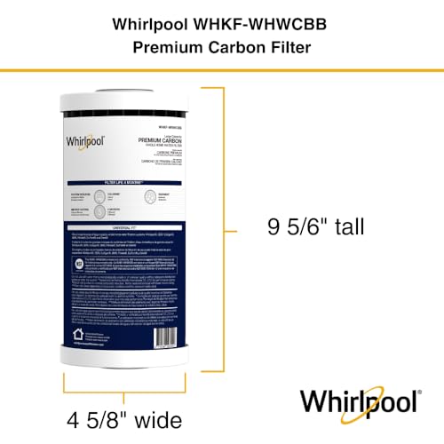 10" x 4.5" Premium CTO Carbon Water Filter WHKF