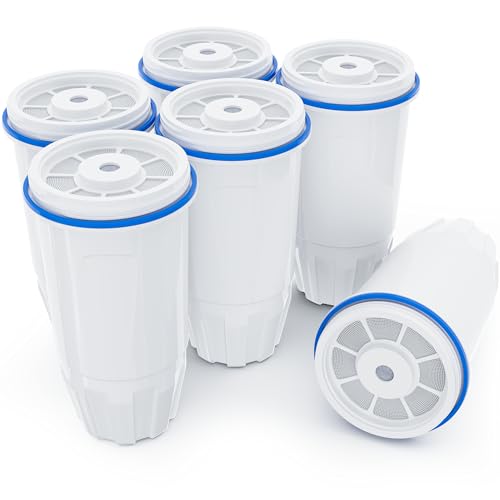 Water Filter Replacement for Zero Pitcher & Dispensers (6 Count)