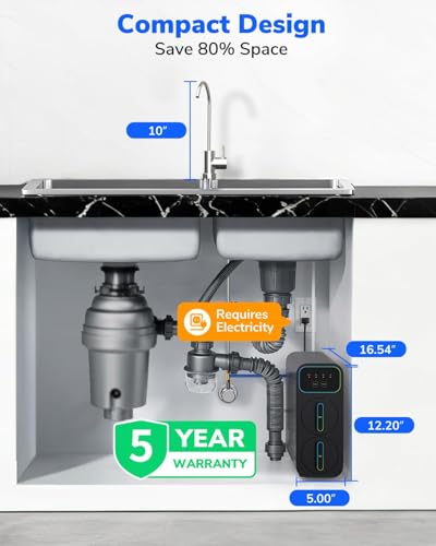 Reverse Osmosis Water Filter Under Sink System