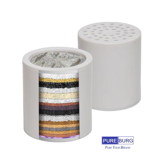 PUREBUGR 20 Stage Replacement Showerhead Filter Compatible for Aquabliss SF100 SF220
