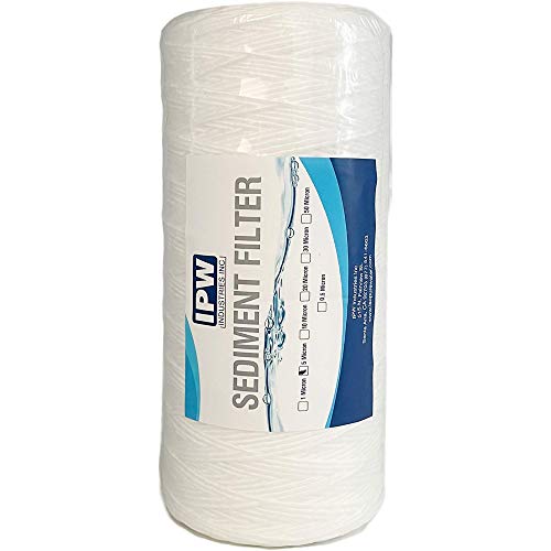 4 Pack 5 Micron Whole House Sediment Water Filter (4 Count)