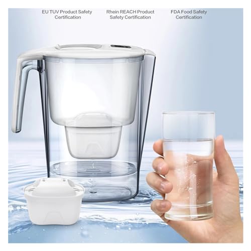 Home Water Filter Pitcher Water Purifier 3.6L Water Purifier Activated Carbon Filter Kitchen Water Purifier Household Water Tank
