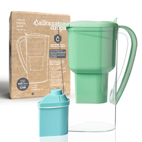 Alkaline Water Filter Pitcher Removes Fluoride
