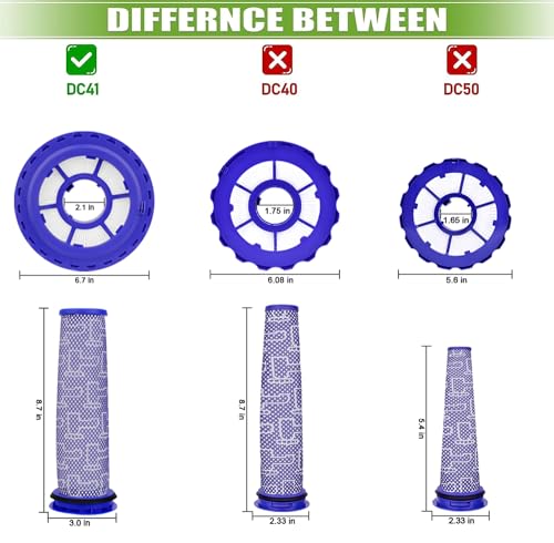 Filter Replacement for Dyson DC41 DC65 DC66 UP13 UP20 UP30 Ball Animal 2
