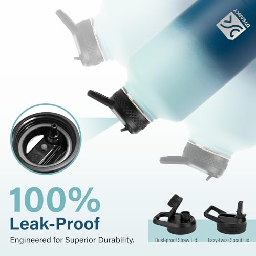 Insulated Water Bottle with Portable Carrier Bag for Outdoor 64 oz