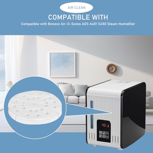 A451 Anti Mineral Pads Humidifier Replacement Filters Compatible with BONECO S200
