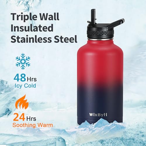 64oz Insulated Water Bottle