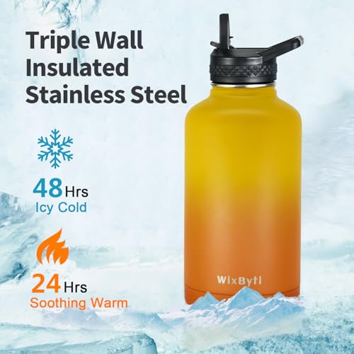 64oz Insulated Water Bottle