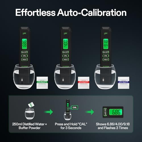 Digital pH Meter 0.01 Accuracy Pen Tester for Water Hydroponics