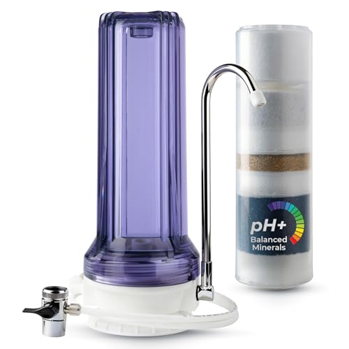 CT10-CL 7-Stage Countertop Drinking Water Filter System,pH-Balanced