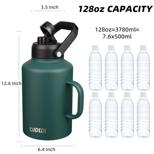 128oz Stainless Steel Water Bottle