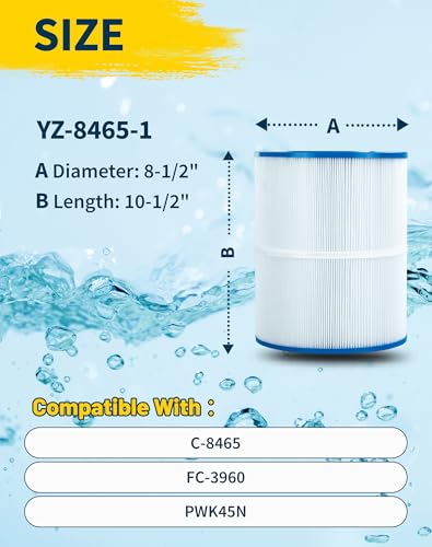 C 8465 Spa Filter Cartridge Replaces for Watkins 31114