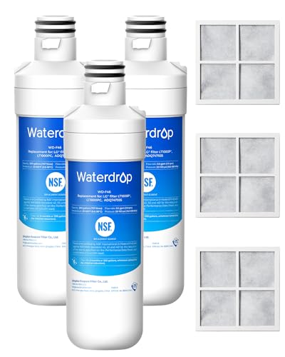 ADQ747935 Refrigerator Water Filter and Air Filter (3 Count)