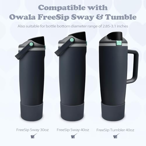 Silicone Boot for Owala 30oz & 40oz FreeSip Sway Bottles & Tumblers