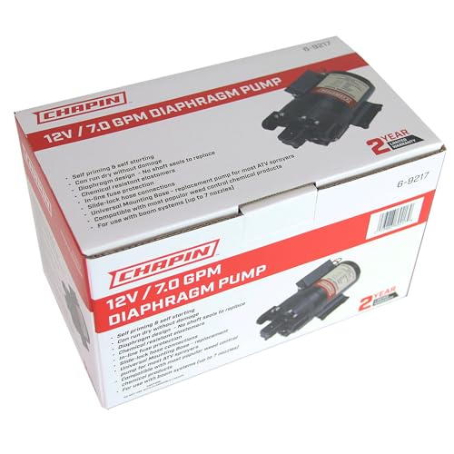 6 9217 12V 7.0 GPM Diaphragm Pump