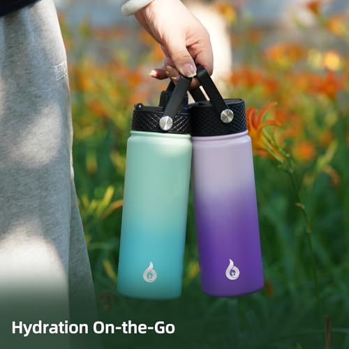 27oz Insulated Water Bottle with Straw Lid