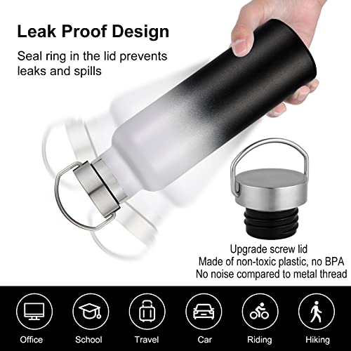 20 oz Insulated Water Bottles Bulk 4 Pack (4 Count)