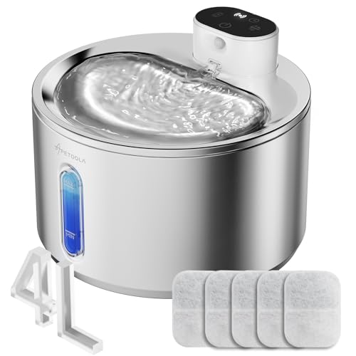 Cat Water Fountain Stainless Steel (4 Fl Oz)