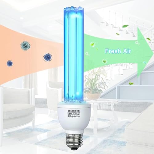 25 Watts UVC Light Bulb with Ozone
