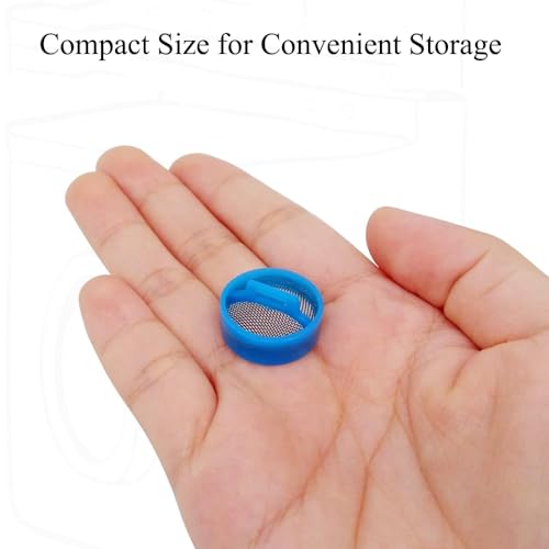 4pcs Washer Water Inlet Valve Filter Screen Washing Machine Replacement Repair Kit for Automatic Washing Machine (4 Count)