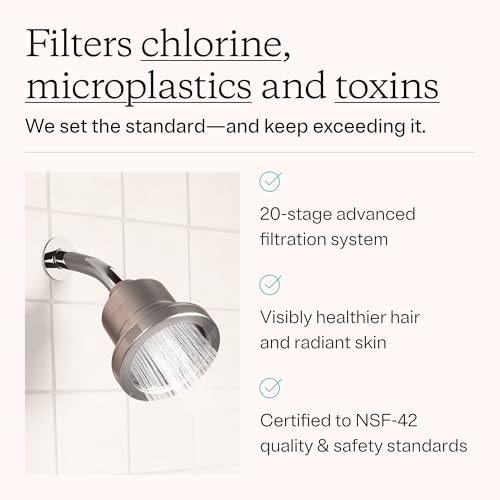 Filtered Shower Head Replacement Filter