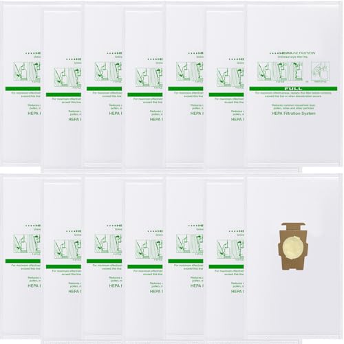 14 Pack 204814 HEPA Filter Bags for Kirby Sentria (14 Count)