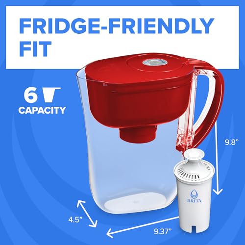 Metro Water Filter Pitcher with SmartLight Change Indicator