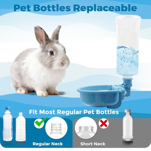Anti Splash Pet Water Bowl for Crates