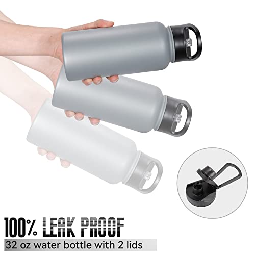 32 oz Insulated Water Bottle Bulk 4 Pack (4 Count)