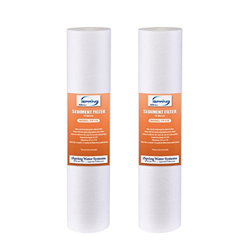 FP110X2 10"x2.5" Universal Sediment Water Filter Replacement Cartridges (2 Count)