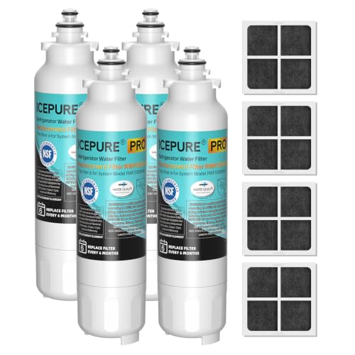 PRO ADQ736134 NSF401 Cert.Water Filter and LT120F Air Filter (4 Count)